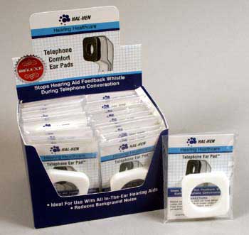 Deluxe Telephone Comfort Ear Pads and Feedback Eliminators