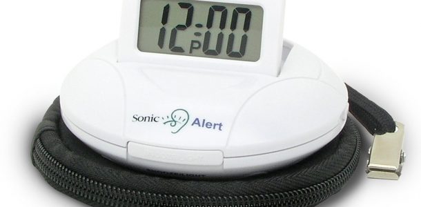 Sonic Shaker Travel Alarm Clock