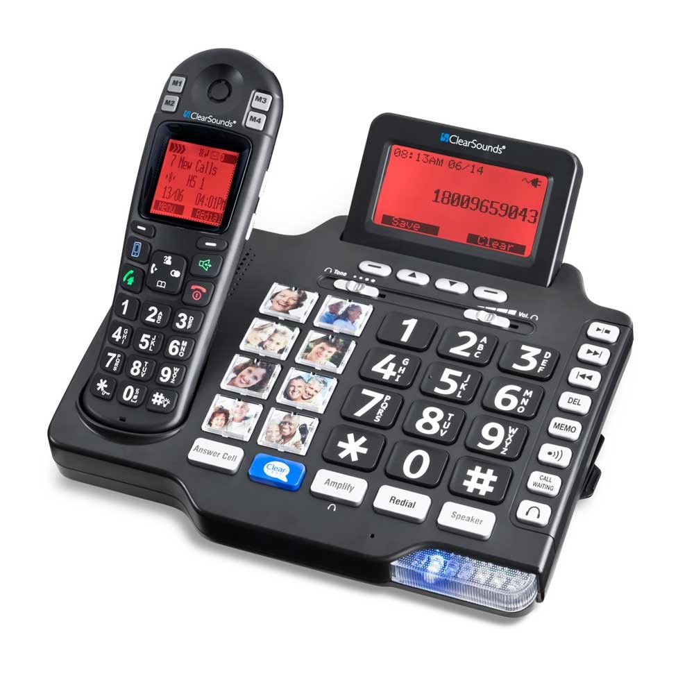 Clearsounds® A1600BT Amplified Cordless Phone (Bluetooth)