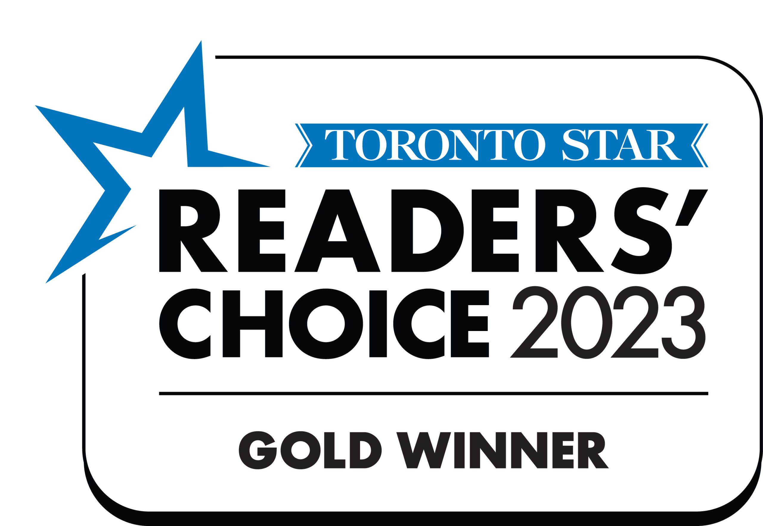 Award logo gold Torontostar