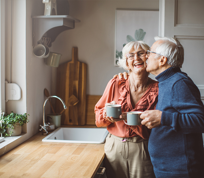 "Elderly couple rejoices after hearing test at home "