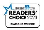 Readers Choice 2023 Diamond Winner Award - Hamilton
